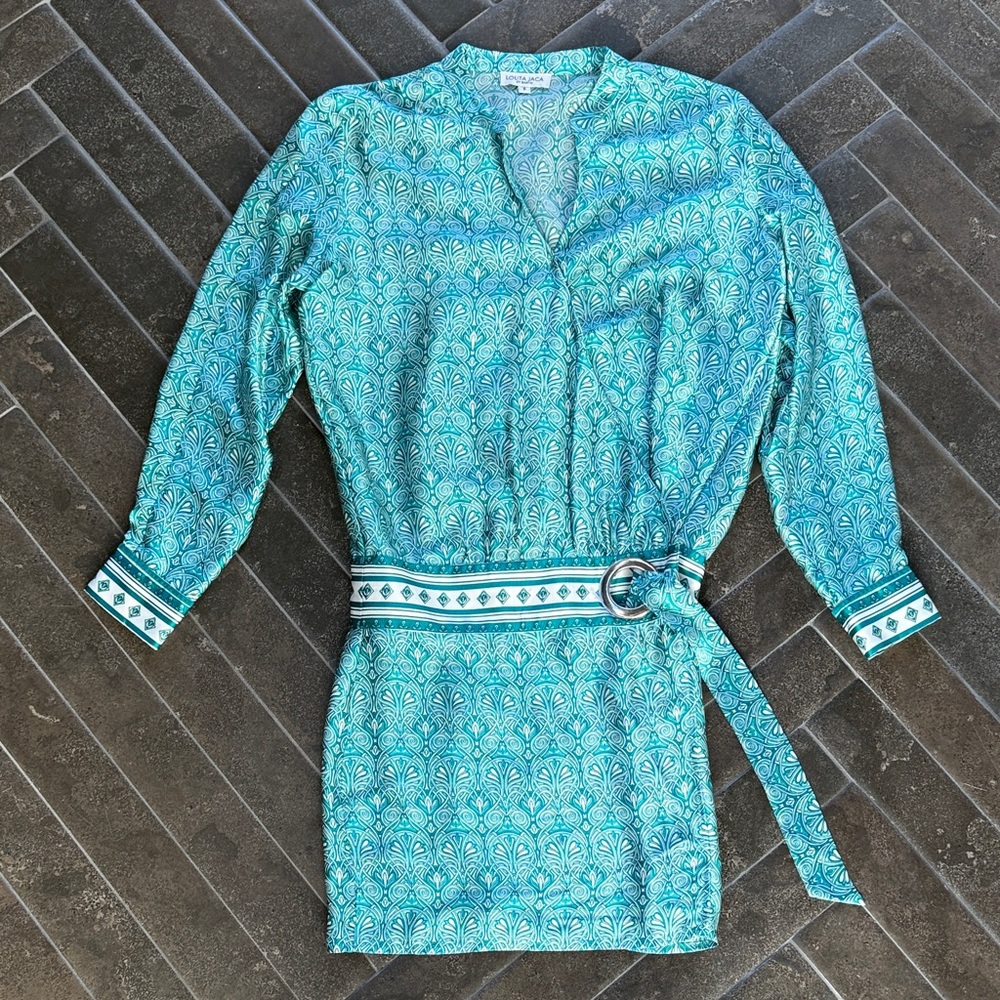 Lolita Jaca St. Barth Wrap Mini Dress